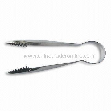 Stainless Steel Ice Tongs, Suitable for Ice Handling, Customized Logos are Welcome from China