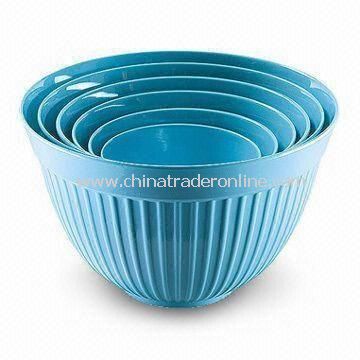 Breakfast Bowl Set, Made of Melamine, Customized Colors, Designs, and Sizes are Accepted from China