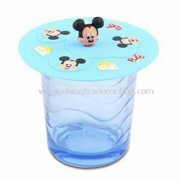 Cup/Bowl Cover, Made of Silicone Material, OEM Orders Welcomed from China