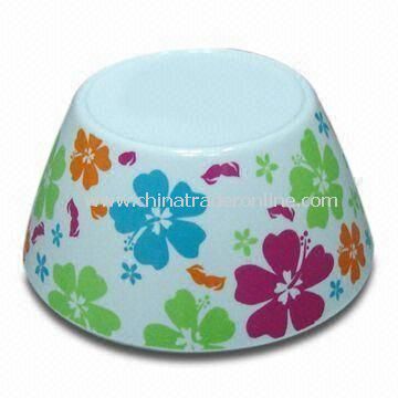 Melamine Salad Bowl, Customized Designs, Sizes, and Shapes are Accepted from China