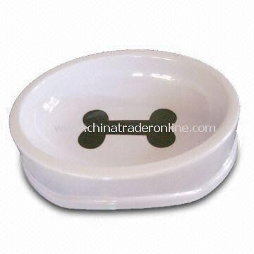 Pet Bowl, Measuring 25 x 22 x 6cm, Made of PP and PC Materials from China