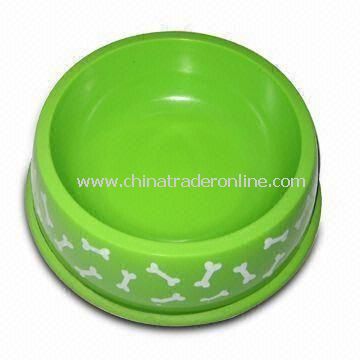 Pet Feeder/Pet Bowl, Made of Melamine Plastics, FDA Standard from China