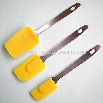 Customized Food-grade Silicone Spatula in Diversified Colors with SGS Checking from China