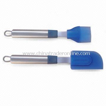 Silicone Pastry Brush and Spatula Set