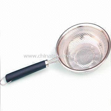 Special Design Wire Mesh Galvanized/Tinned Skimmer/Strainer for Cookwares, with SS 201/304 Material