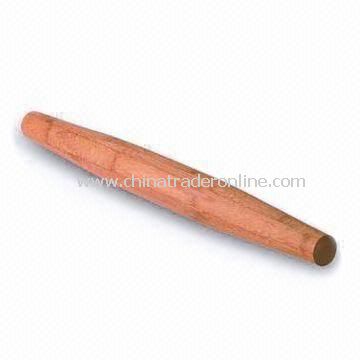 Bamboo Tapered Rolling Pin with Natural Finish, Measures 18.25 x 1.75 Inches