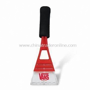 Ice Scraper with Waterproof Surface and Fluff Interior, Available in Various Colors