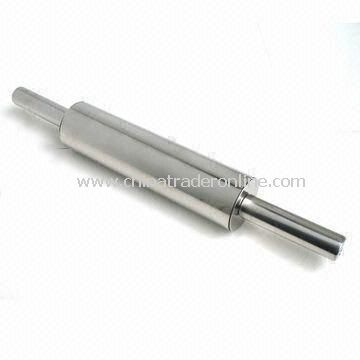 Rolling Pin with 42cm Length and 18/8 Stainless Steel from China