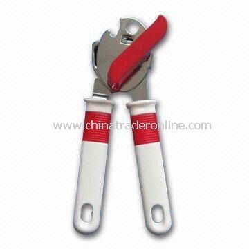 Can Opener with PP Handle, Measures 18.8 x 5cm, Made of A3 Galvanize