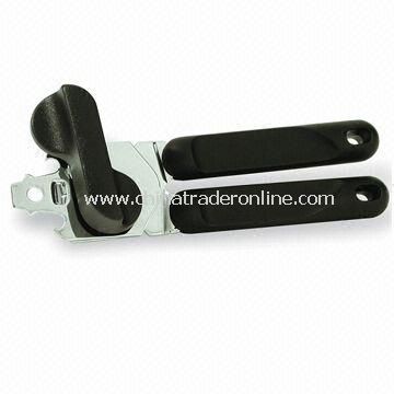 Can/Tin Opener with Plastic Handle, Easy to Carry, Made of Stainless Steel from China