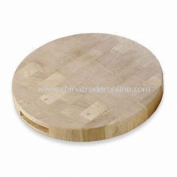 Chopping Block, Made of Beech Wooden Splicing, Environmental Friendly, Non-toxic and Tasteless