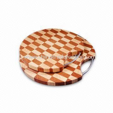 Cutting Boards in 2 Tone Colors, Made of Wooden Material from China