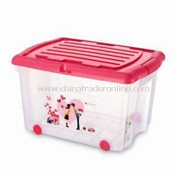 Love Inspired Household Storage Plastic Container, Measures 40 x 29 x 20.5cm from China