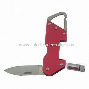Multifunctional Bottle/Can Opener Keychain, Easy to Carry, OEM and ODM Orders are Welcome