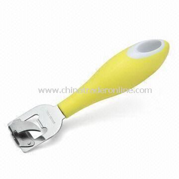 Safety Can Opener, Made of 2CR12, PP for Handle Materials, 2.5mm Thickness and Sized 17 x 4cm