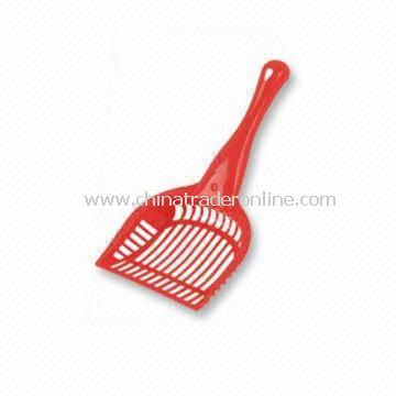 Plastic Cat Litter Scoop, Available in Red, Green and Blue, Measures 28 x 12.5cm from China