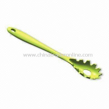 Silicone Slotted Turner Scoop with Nylon Inside, Measures 30cm