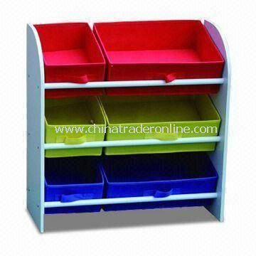 Toy Storage, Made of MDF with Melamine, Sized 60 x 29 60cm from China