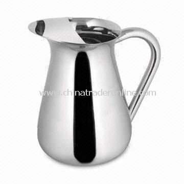 Water Jug, Made of Stainless Steel, Beautiful Design and Stylish