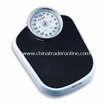 Bathroom Scale with 160kg Capacity, Measuring 34.5 x 27.5 x 13cm