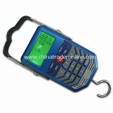 Digital Luggage Scale, Measuring 113 x 71 x 25mm, 0 to 40°C Temperature Range from China