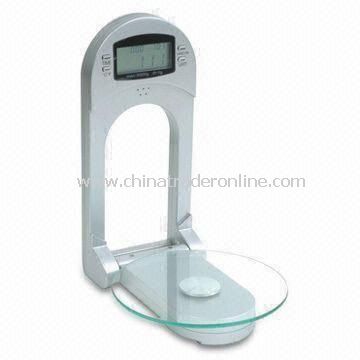 Electronic Kitchen Scale with 2/3kg Capacity, Measures 240 x 150 x 50mm