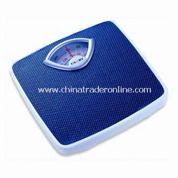 Mechanical Personal Scale with 130kg/280lb Capacity, Measuring 26.7 x 26.8 x 5.85cm
