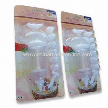 Cake Decorating Kit, Made of PP and Acrylic, Measures 17.5 x 4.8 x 4.2cm from China