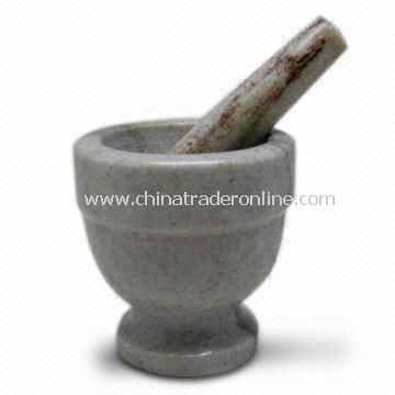 Mortar with Stick, Made of Granite