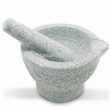 Mrtaro with Stick, Made of Granite, Ideal for Tableware