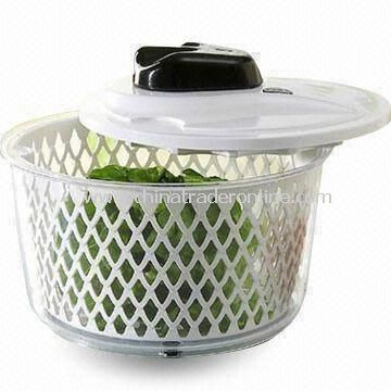 Salad Spinner, Measures Ø20.7 x 16cm, Made of PP and PS from China