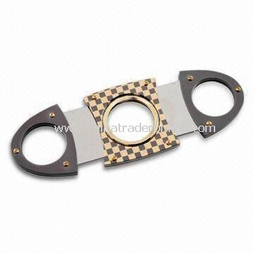 Cigar Cutters, Made of Stainless Steel, Available in Various Colors from China