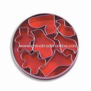 Cookie Cutters, Made of Stainless Steel and Tinplate, with Seven Pieces Animal Shape