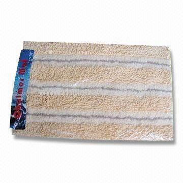 Bathroom Rug with Customized Colors and Designs, Made of 100% Cotton from China