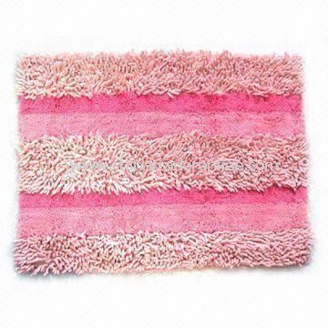 Bathroom Rug with Non-slip Backing, Measuring 45 x 70cm, Customized Designs are Welcome