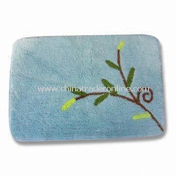 Non-slip Bathroom Rug, Available in Various Designs, Measures 45 x 65cm from China