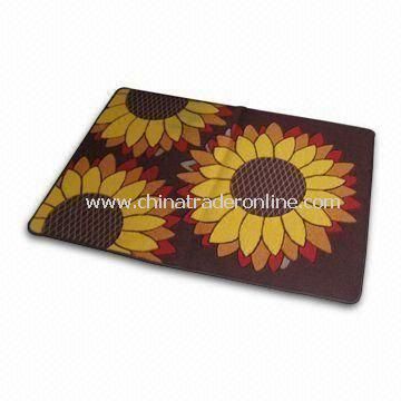 Sculptured Nylon Bathroom Rug with Different Printing Patterns, Customized Designs are Welcome from China