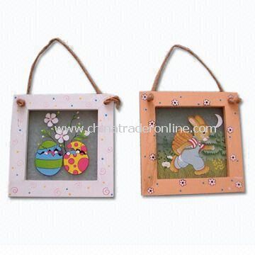 Wall Hanging Art for Home Decoration, Made of Solid Wood or MDF, Various Wall Decorations Available