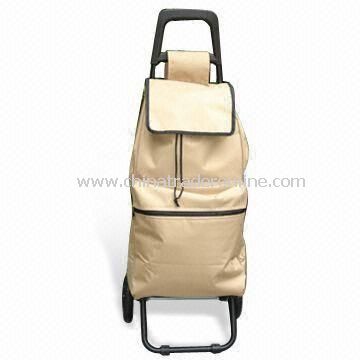 Folding Shopping Cart in 2011 Spring Style, Waterproof, Eco-friendly from China