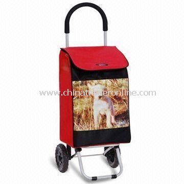 Folding Shopping Cart with Cloth Bag, Customized Sizes are Accepted, ODM Orders are Welcome