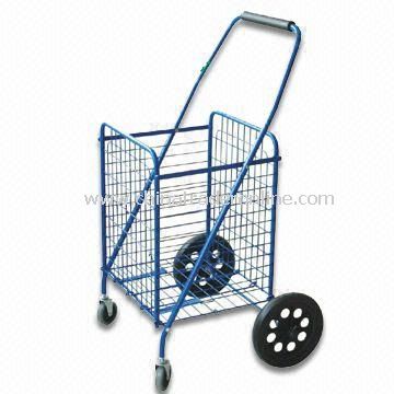 l65mm Foldaway Shopping Cart, Available in Various Sizes and Colors