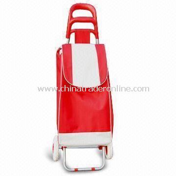 Nylon Shopping Cart with 160mm Wheel Diameter, Eco-friendly, Customized Colors are Accepted