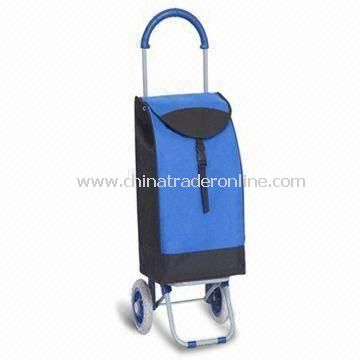 Shopping Cart with Plastic-coated Steel Tube, Measures 93.5 x 38 x 32cm