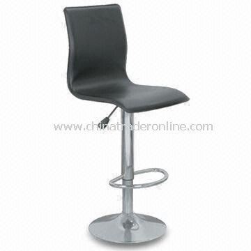 Swivel Bar Stool with PVC Seat, Measures 430 x 470 x 935 to 1,150mm from China