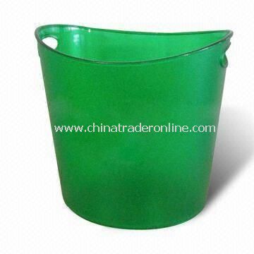 Beer Ice Bucket/Tray, Customized Designs and Logos are Available, Made of Plastic from China