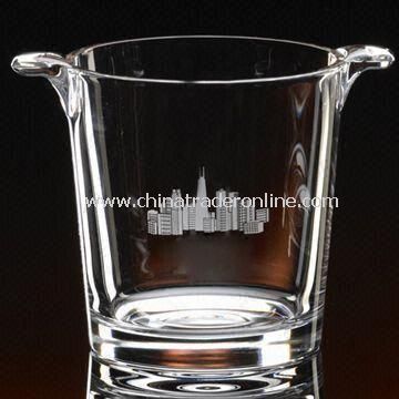 Beer Ice Bucket Tray with 21.5cm Height, Customized Designs and Logos are Welcome from China