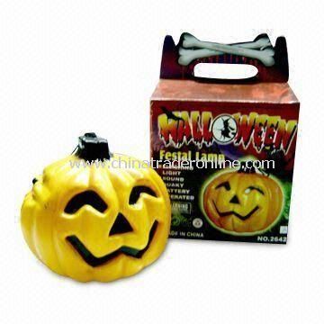 Hallowmas Car Pumpkin Light with Spirit Cries, Measuring 71.00 x 53.00 x 88.00cm