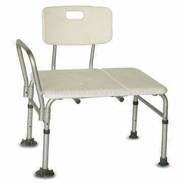 Plastic Seat Transfer Bath Bench with Anodized Aluminum Tube from China