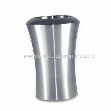 Stainless Steel Ice Bucket with Unique Shapes, Can Print Customers Logo from China