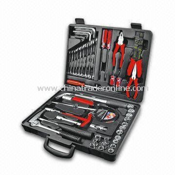 98-piece Tool Set, Includes Hammer, Filter Wrench and Sliding Bar